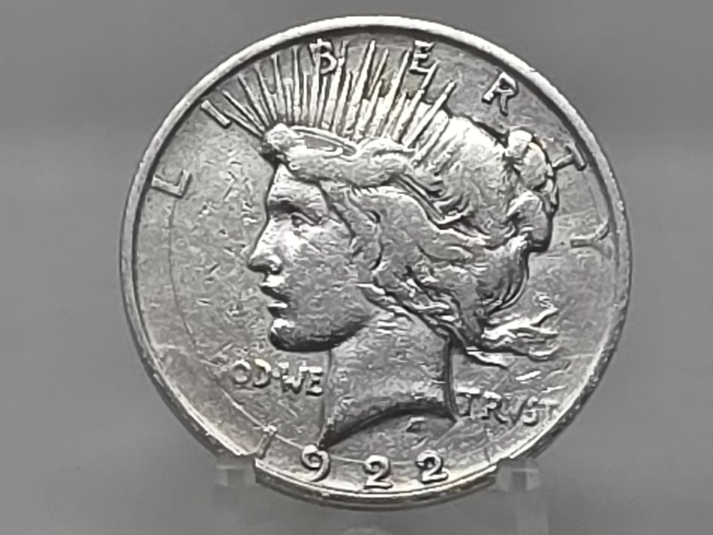 1922-D Silver Peace Dollar