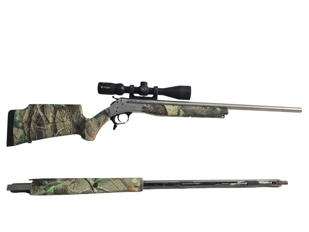 CVA Optima Elite 7mm-08 - w/ .50 Cal Barrel - Vortex Diamondback HP 3-12x42 - Hard Case - Serial 61-13-111835-05