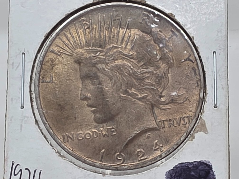 1924 Silver Peace Dollar