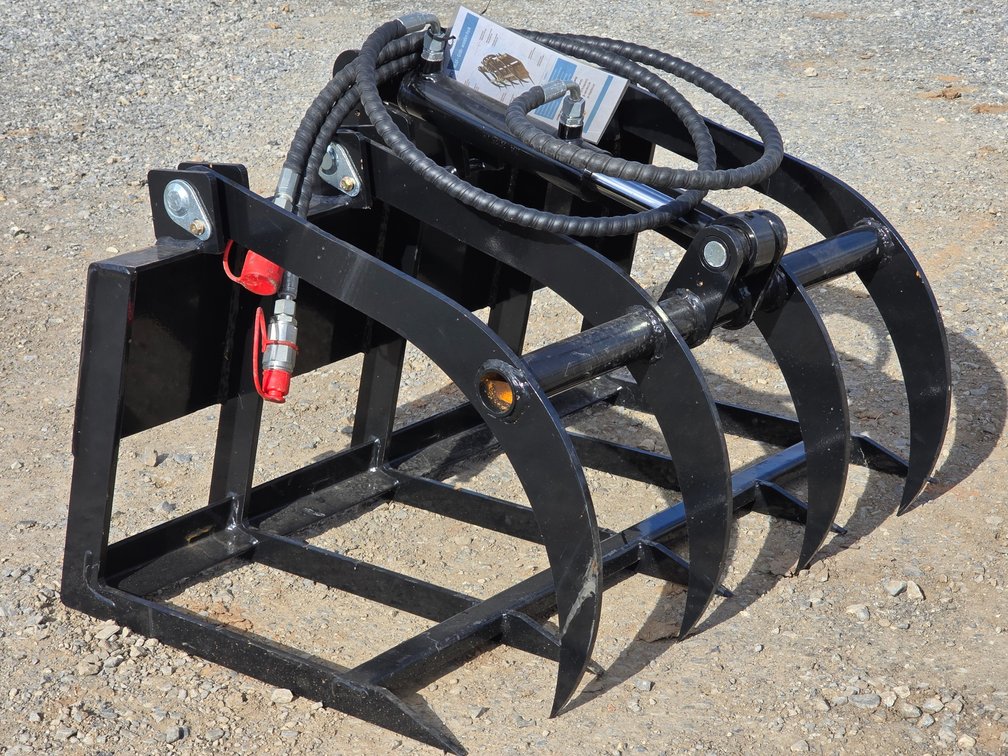 Unused SDLanch Mini Skid Steer Grapple Bucket - Fits Mini Skid Steers