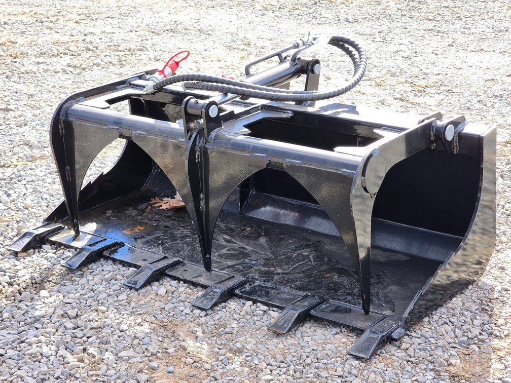 Unused SDLanch Mini Skid Steer Grapple Bucket - Fits Mini Skid Steers