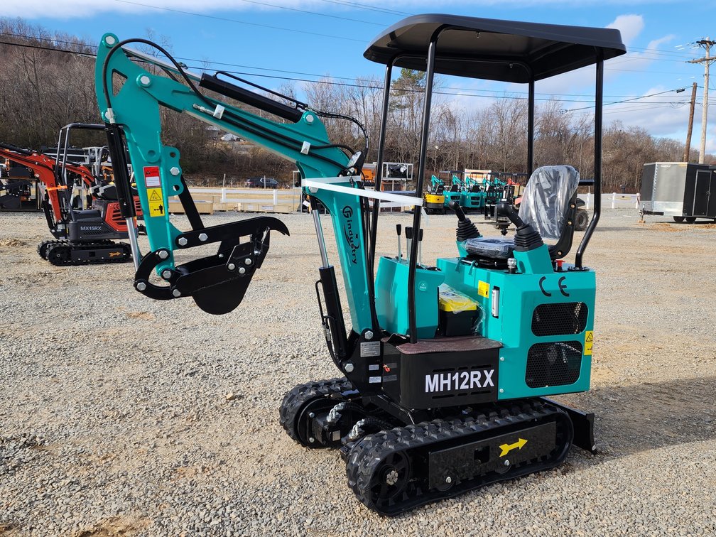 Unused CFG MH12RX Mini Excavator - 13.5HP RATO Gas Engine - Pilot System - 36" Hydraulic Blade
