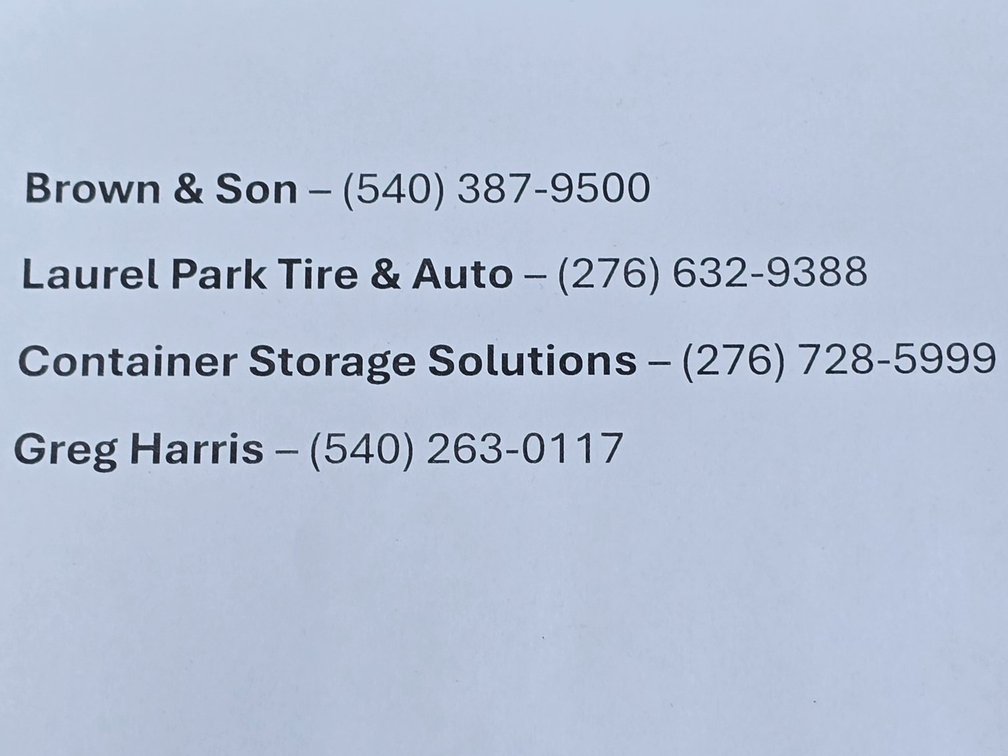 Container Delivery Available