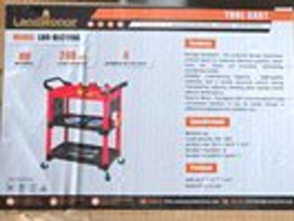 Unused Landhonor Tool Cart