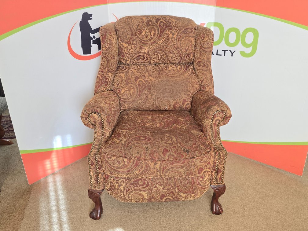 Reclining Upholstered Chair - Measure 43" x 37" x 34"