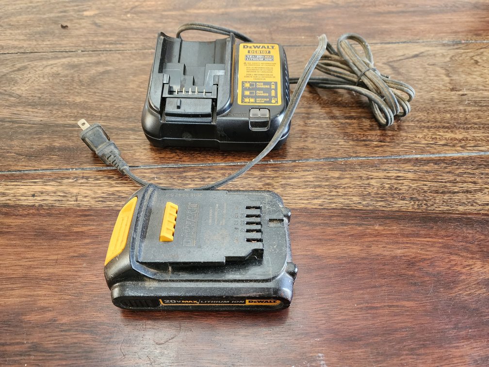 Dewalt Battery and Battery Charger