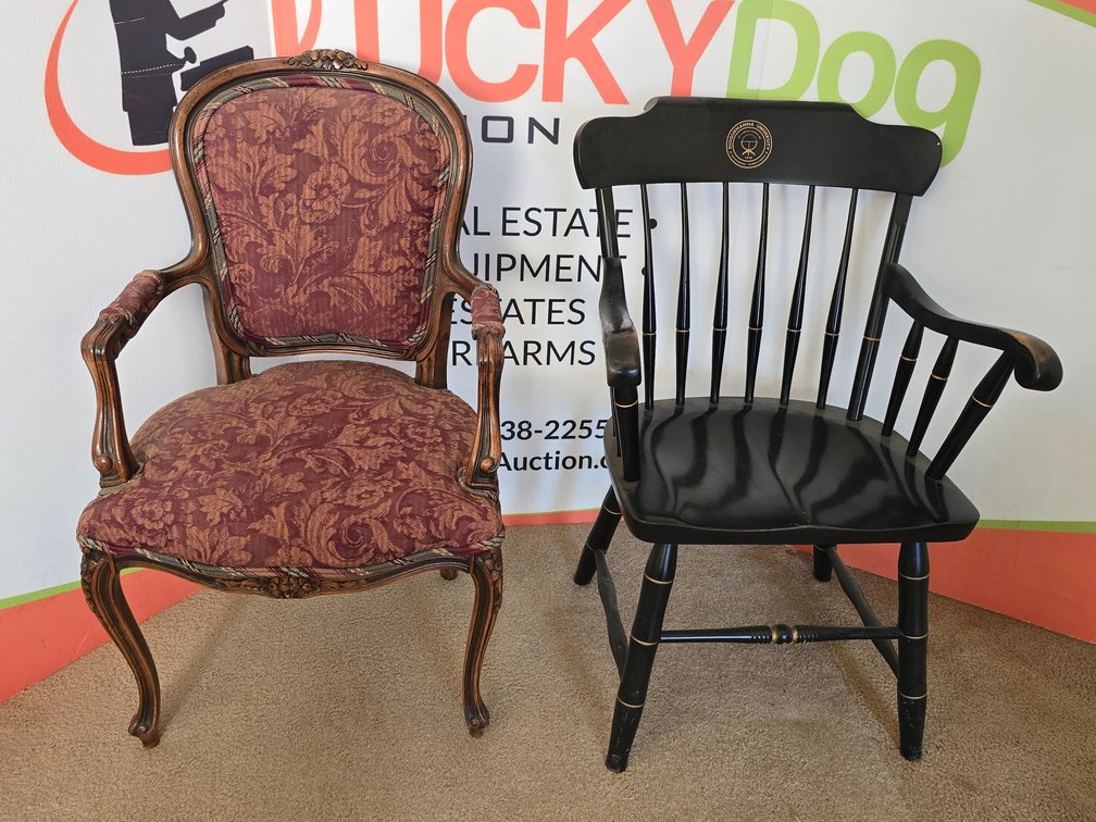(2) Captain's Chairs