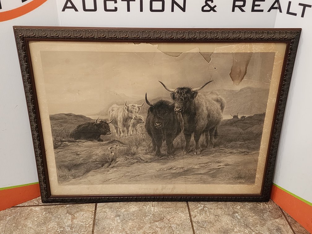 "Scottish Chiefs" Framed Print - Measures 30" x 40"