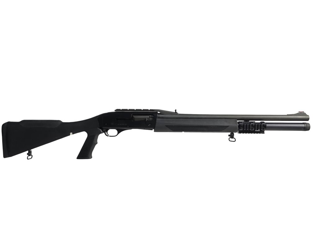 FN Self Loading Police MK1 12Ga - 21" Barrel - 3" Chamber - Inforce Tactical Light - Serial 11BZX11085
