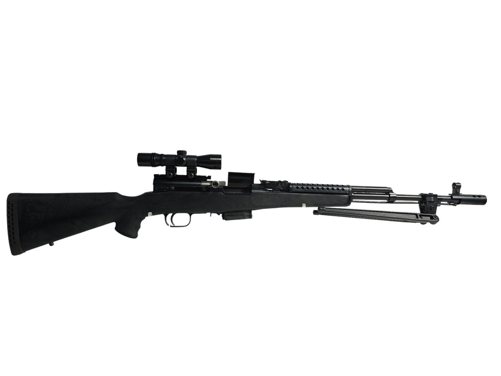 Norince SKS 7.62x39mm - (1) Magazine - 4x28 Scope - Bipod - Serial 8-1517505