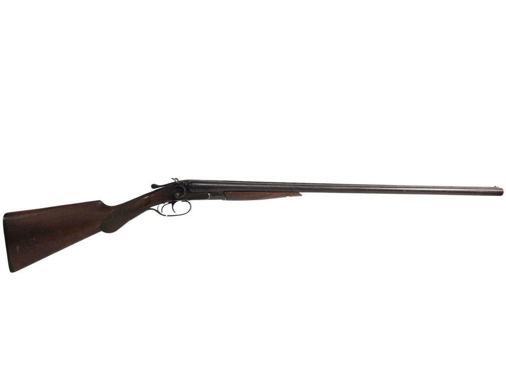 Baker 12 Ga Double Barrel - Twin Triggers & Hammers - Serial 19512