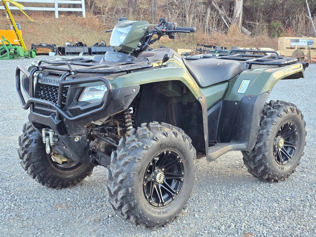 2016 Honda Rubicon 500 ATV - 4x4 - Electronic Shift or Auto - Aftermarket Wheel/Tires
