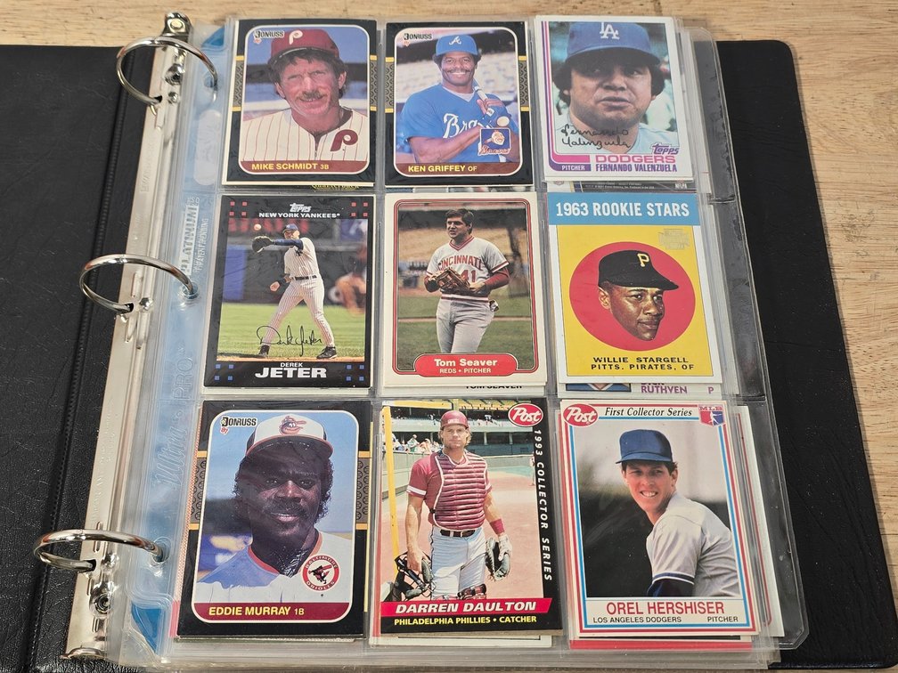 Collection Of Baseball Cards