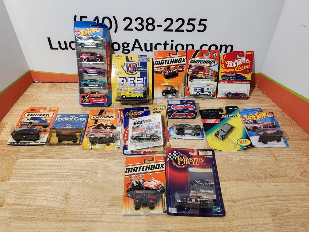 Winners Circle Dale Earnhardt Diecast Car - Various Matchbox and Hotwheels Toy Cars