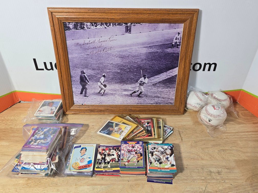 Assorted Baseball & Football Cards