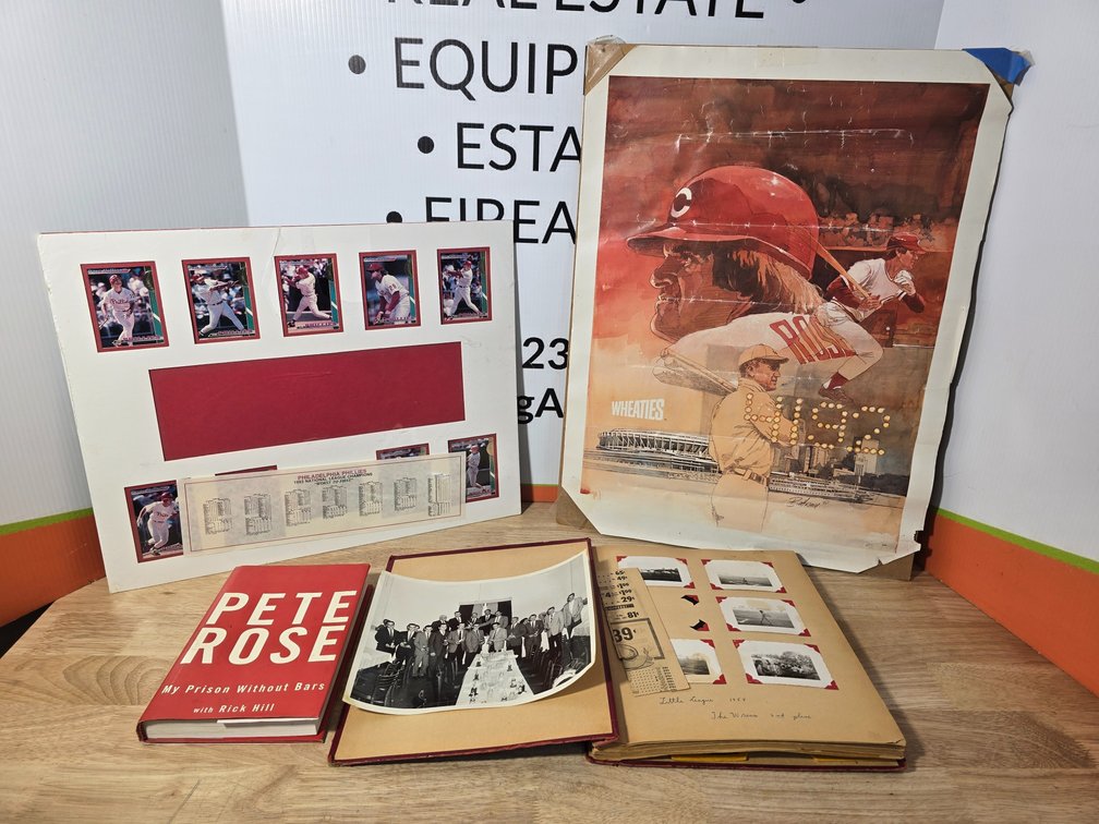 Wheaties Poster - Little League Scrap Book - Pete Rose Book