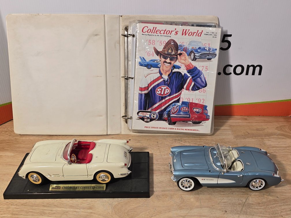 (2) Die Cast Cars & Nascar Cards