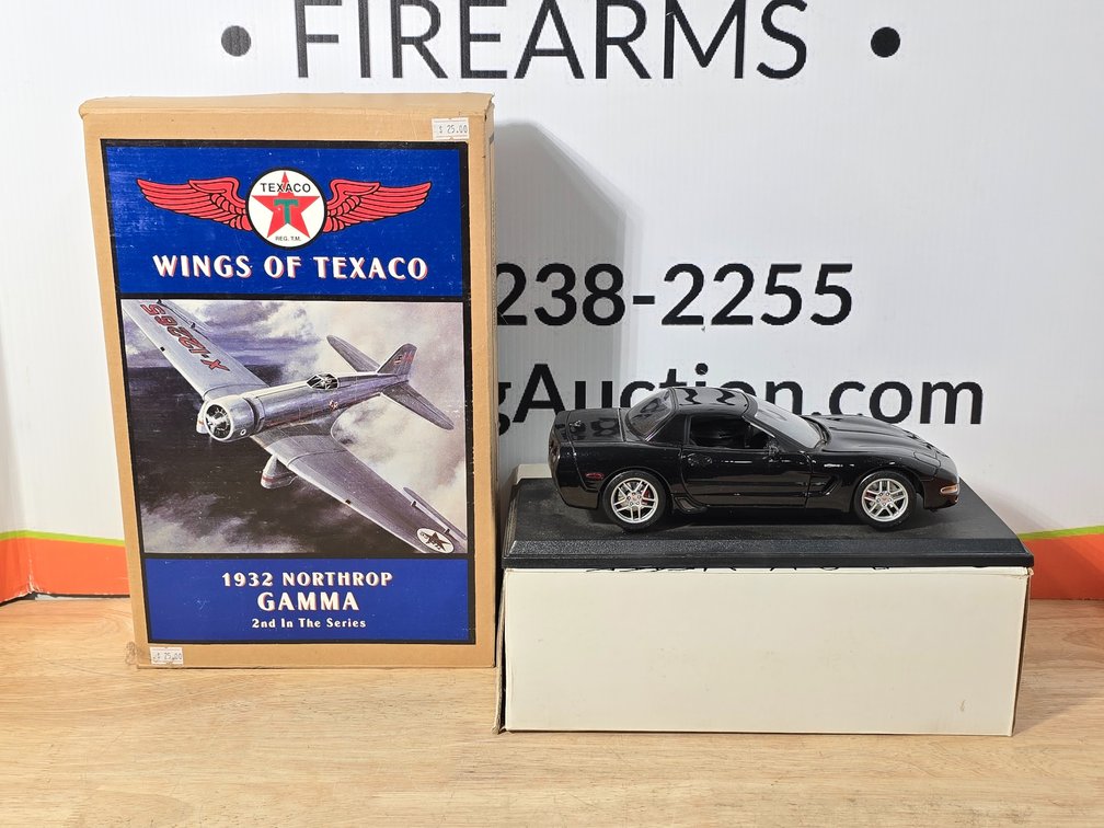 Die Cast Airplane & Corvette