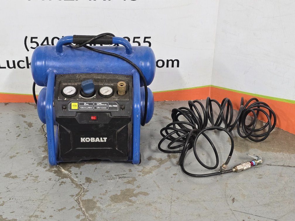 Kobalt 2 Gallon Air Compressor - Seller States it works