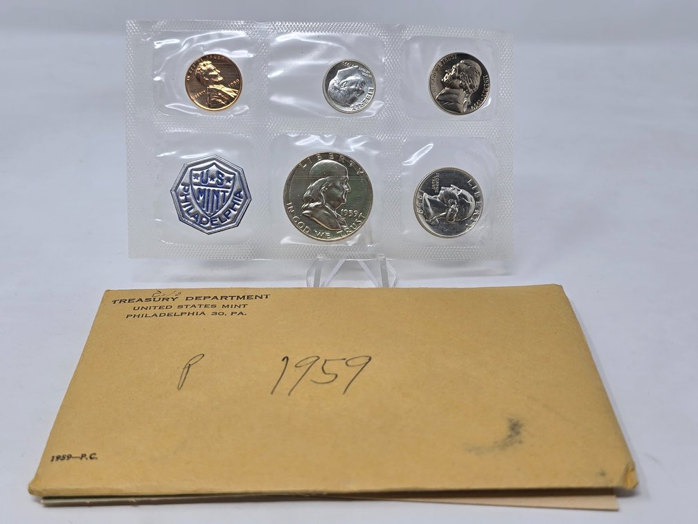 1959 US Mint Silver Proof Set