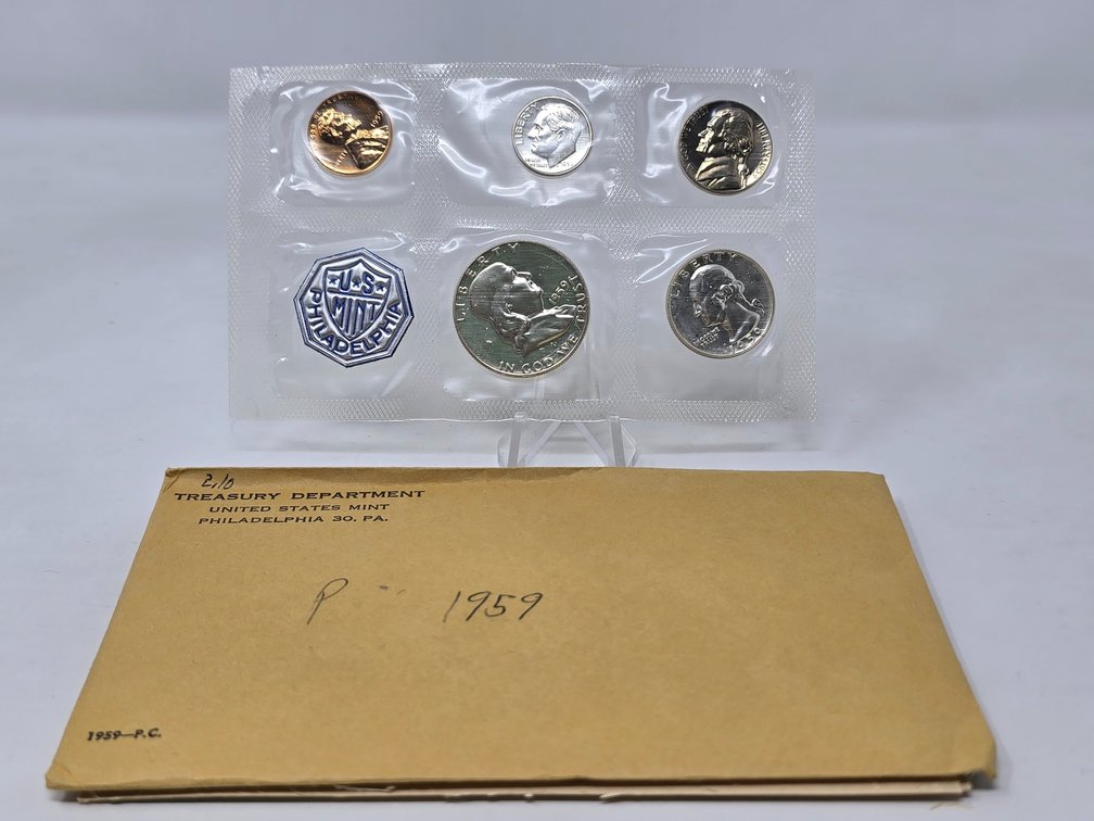 1959 US Mint Silver Proof Set