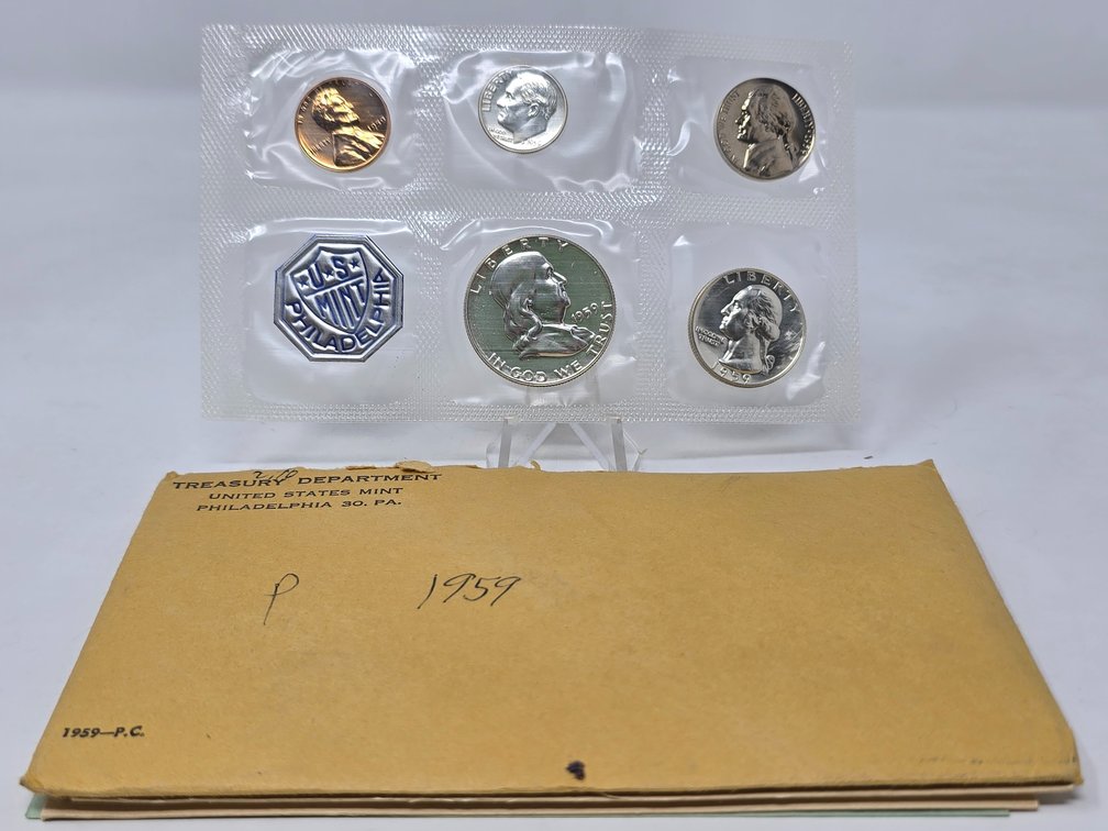 1959 US Mint Silver Proof Set