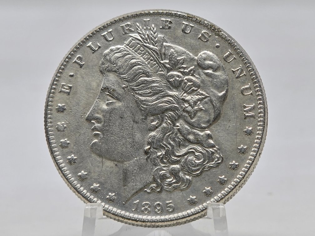 1895-O Morgan Silver Dollar