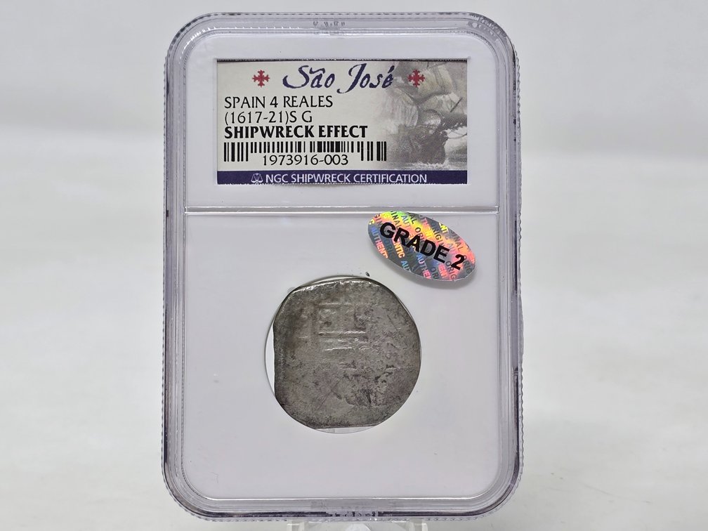 Spain (1617-21) San Jose S G Shipwreck Effect 4 Reales