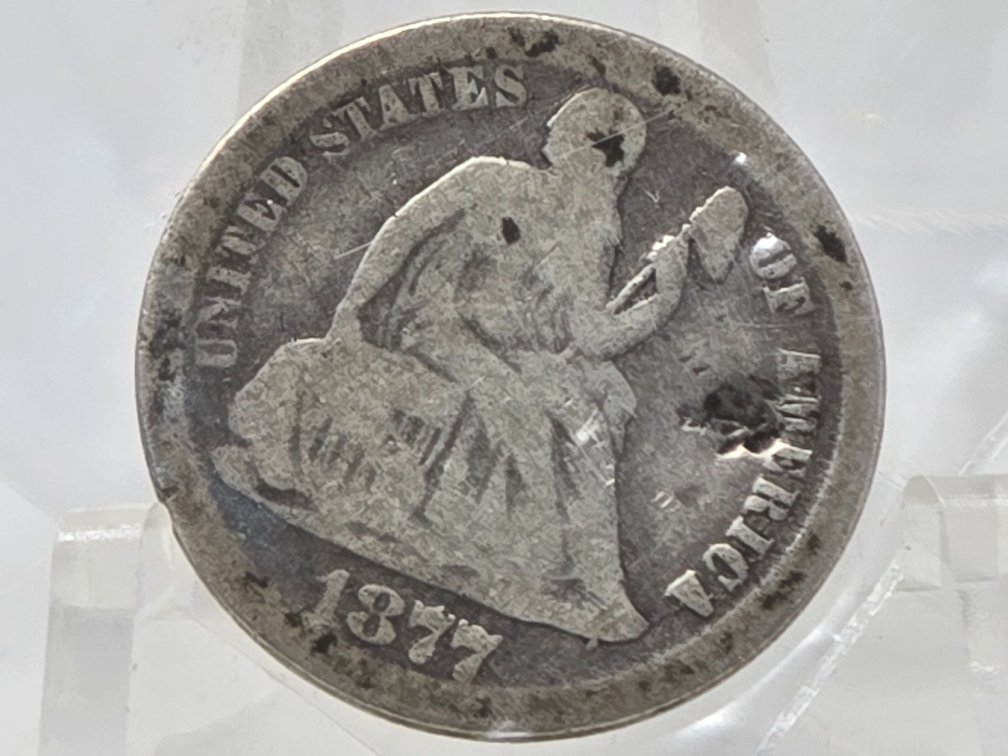 1877 Liberty Seated Dime