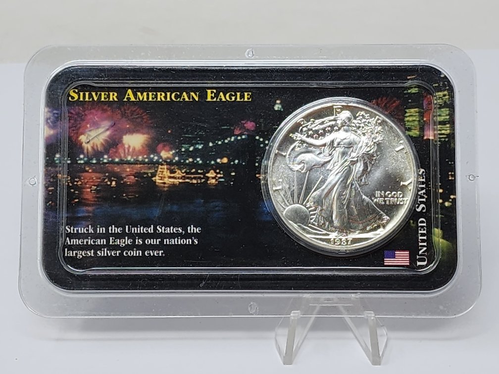 1987 Silver American Eagle 1 Oz. Silver Round
