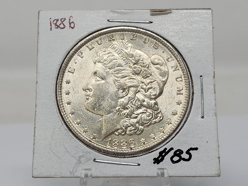 1886 Morgan Silver Dollar