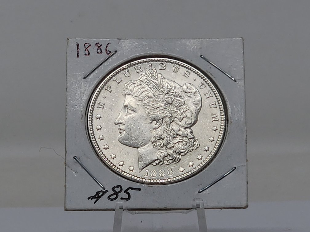 1886 Morgan Silver Dollar