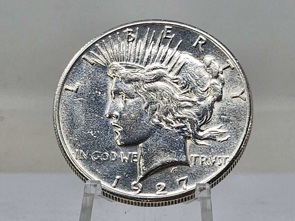 1927 Silver Peace Dollar