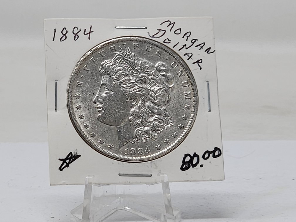 1884-O Morgan Silver Dollar