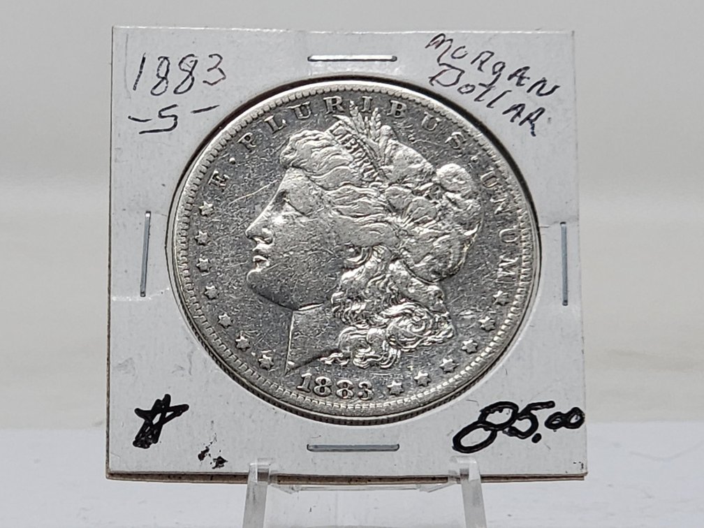 1883-S Morgan Silver Dollar