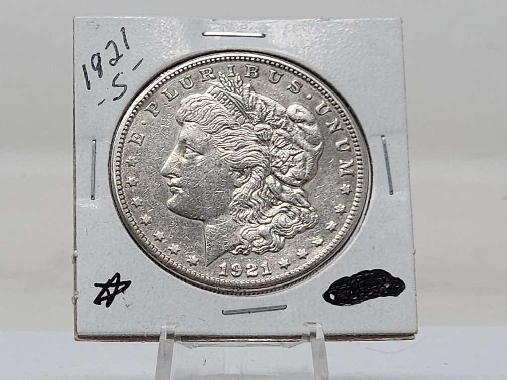 1921-S Morgan Silver Dollar