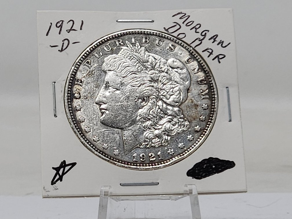 1921-D Morgan Silver Dollar