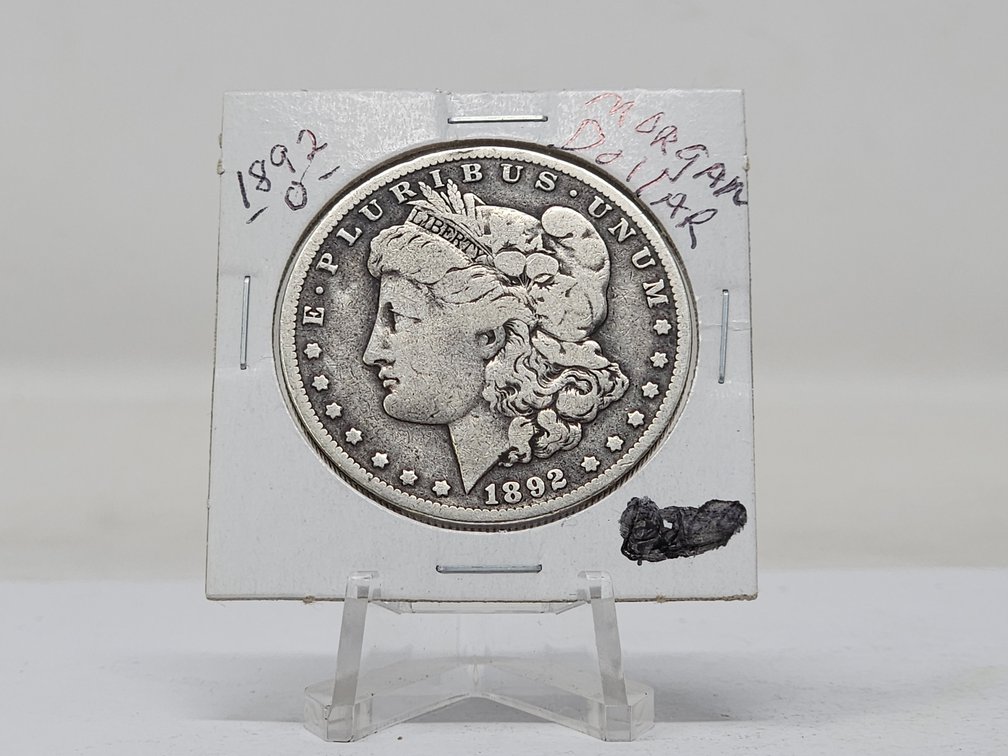 1892-O Morgan Silver Dollar