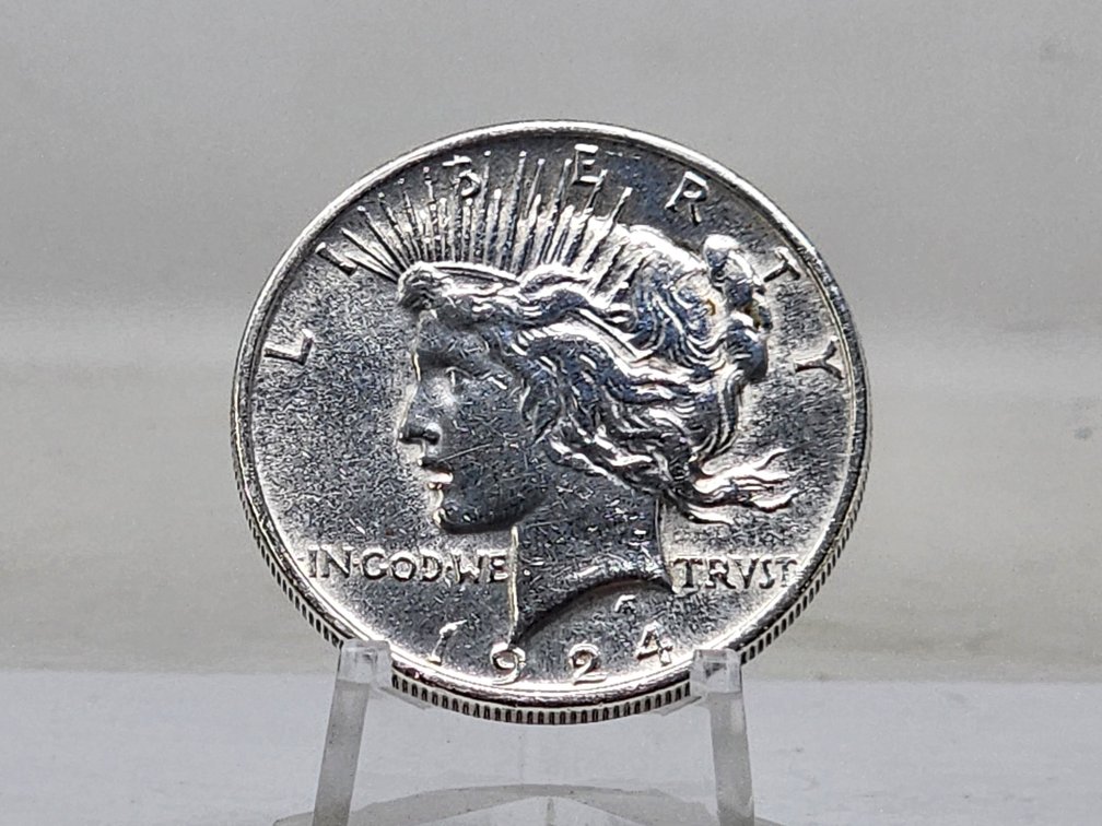 1924 Silver Peace Dollar