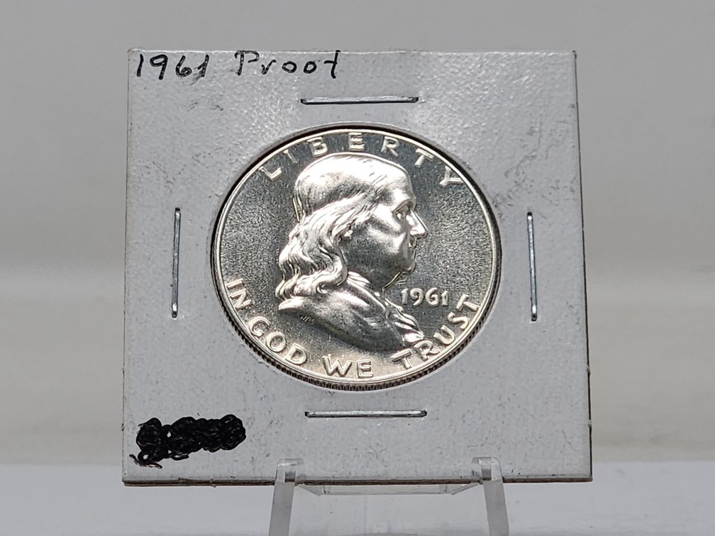 1961 Franklin Silver Half Dollar