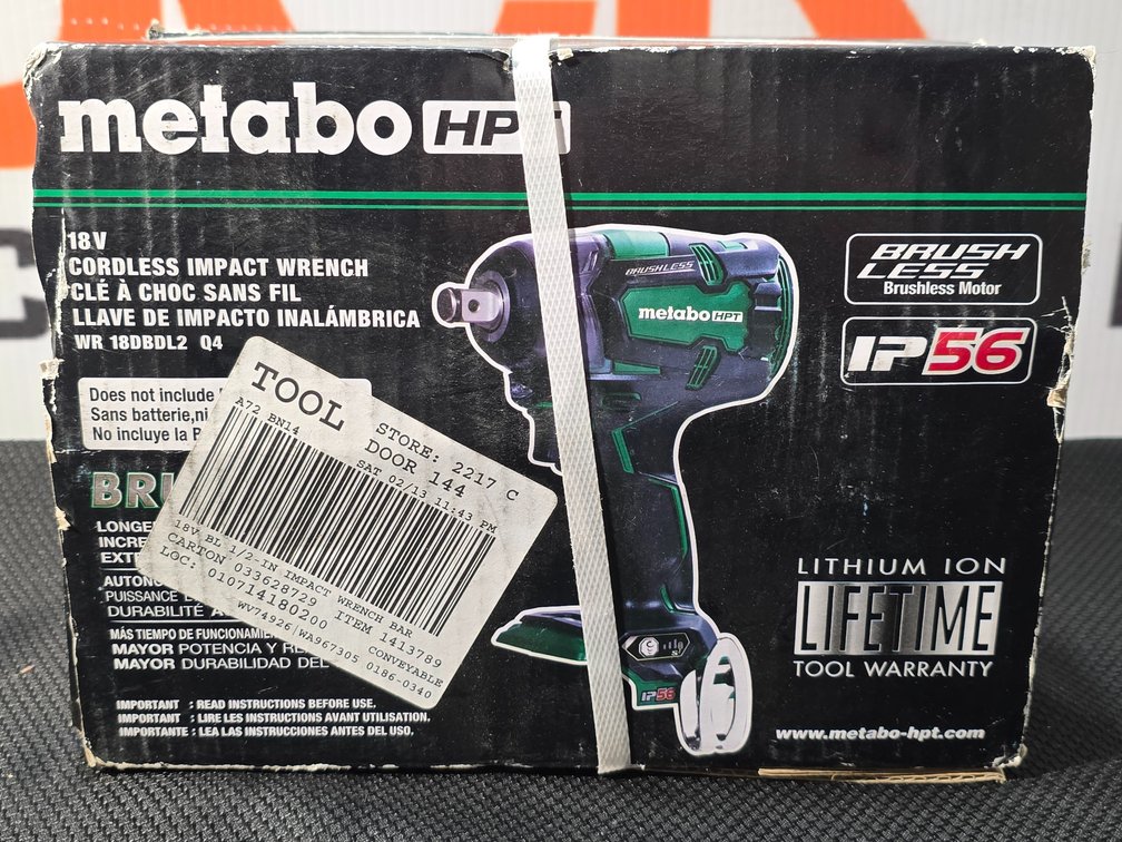 Metabo Cordless Impact Wrench