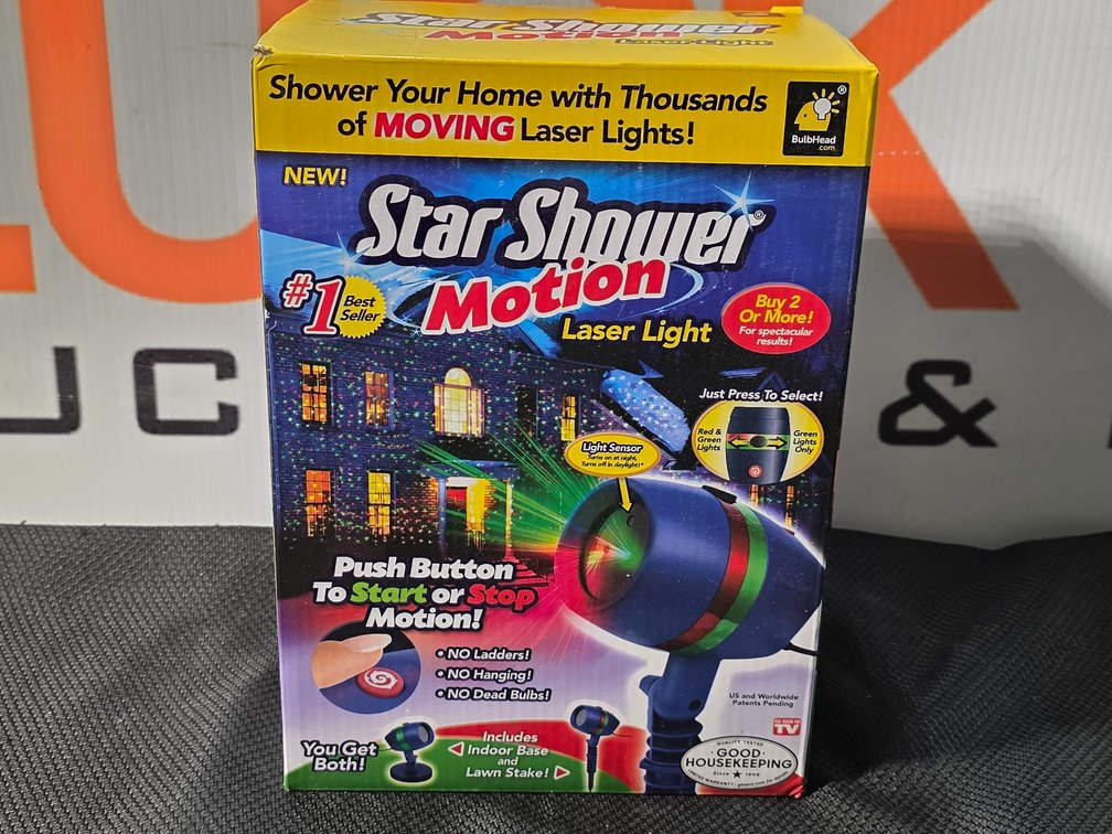 Star Shower Motion Laser Light