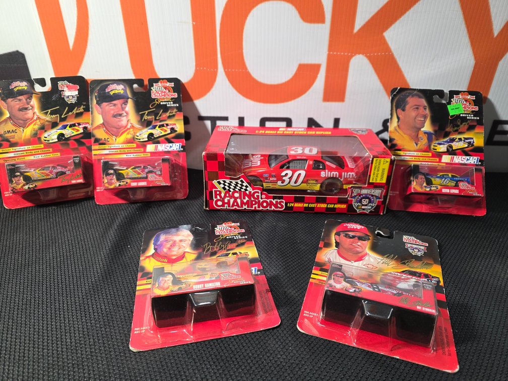 Racing Champions Nascar Die Cast - Terry Labonte - Bobby Hamilton - Hut Stricklin - Kevin Lepage