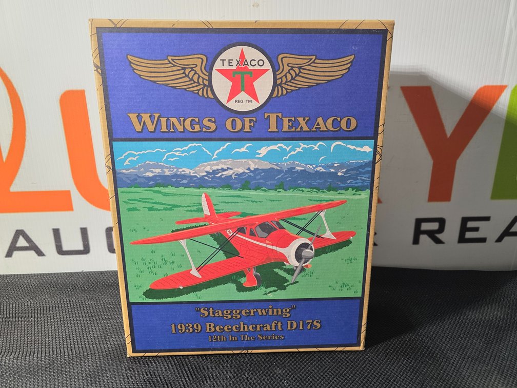 Ertl Texaco "Staggerwing" Die Cast Airplane