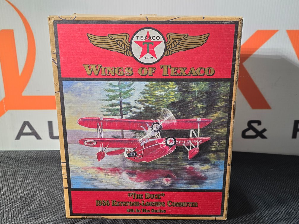 Ertl Texaco "The Duck" Die Cast Airplane