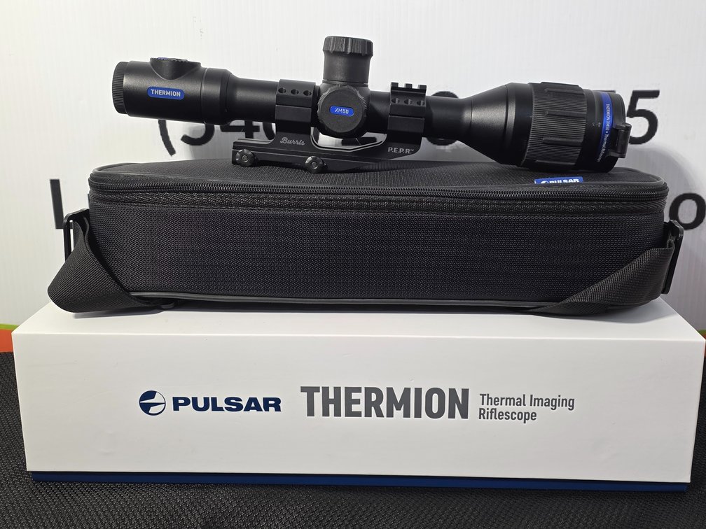 Pulsar Thermion XM50 Thermal Imaging Riflescope - Burris PEPR 1 Piece Mount