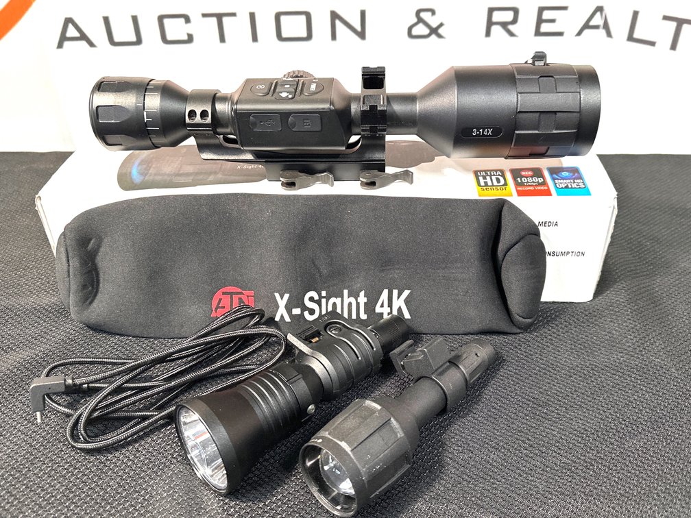 ATN X-Sight 4K Pro 3-14x HD Riflescope (Night Vision)