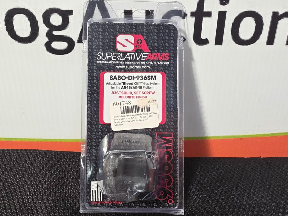 Superlative Arms Adjustable "Bleed Off" Gas System for the AR-15/AR-10 Platform
