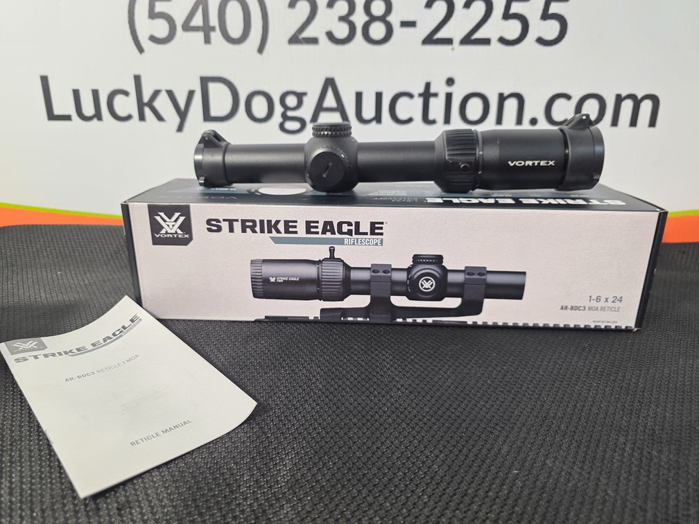 Vortex Strike Eagle Riflescope 1- 6x24 AR - BOC 3 Recticle I MOA