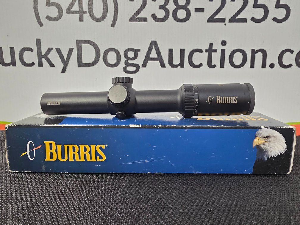 Burris MTAC 1x-4x-24mm Ballistic CQ 5.56 Illuminated Matte Black